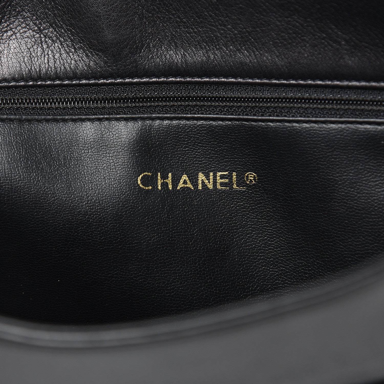 Chanel Lambskin Quilted Shoulder Bag Black 6 of 14
