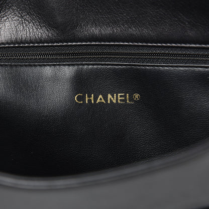 Chanel Lambskin Quilted Shoulder Bag Black 6 of 14