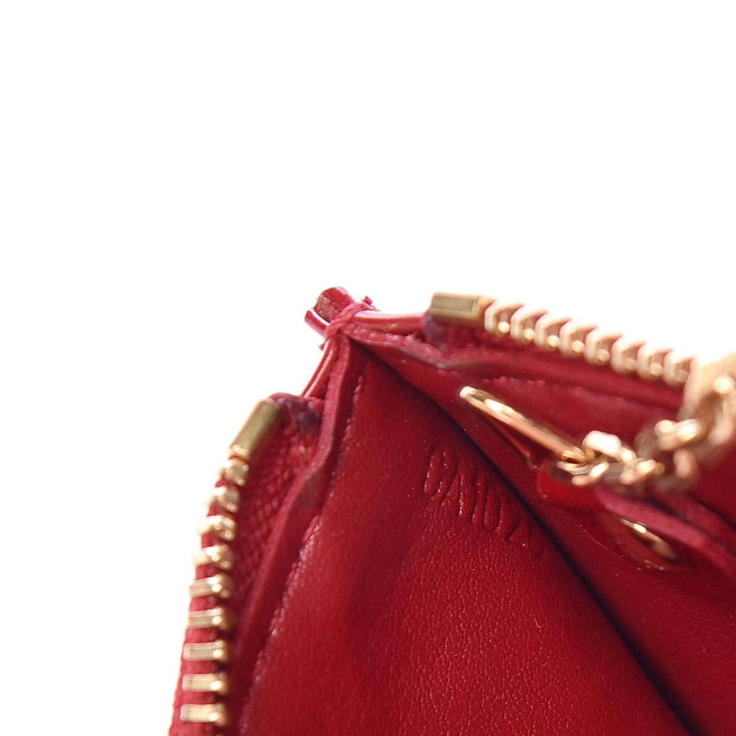 Vernis Key Pouch Pomme D'Amour