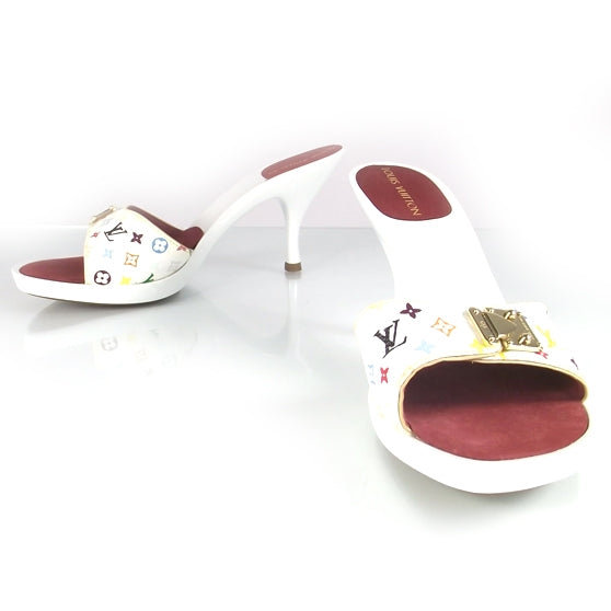 Monogram Multicolor Heels 38.5