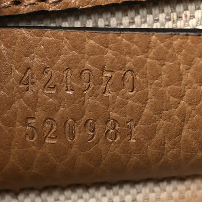 Gucci Dollar Calfskin Crystal Mini Dionysus Shoulder Bag Natural Tan Black Diamond 7 of 10