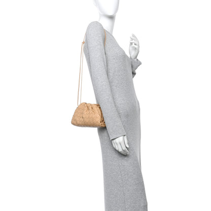 Bottega Veneta Nappa Intrecciato The Mini Pouch Almond 2 of 10