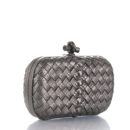 Bottega Veneta Karung Intrecciato Knot Clutch 3 of 6