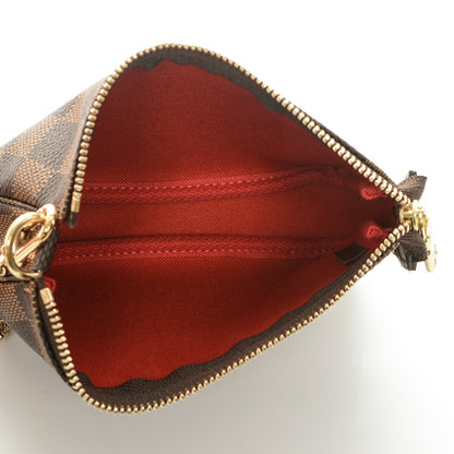 Louis Vuitton Damier Ebene Mini Pochette Accessories 5 of 7