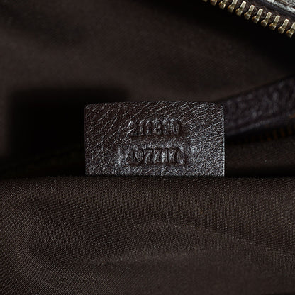 Gucci Monogram Charlotte Medium Hobo Brown 7 of 7