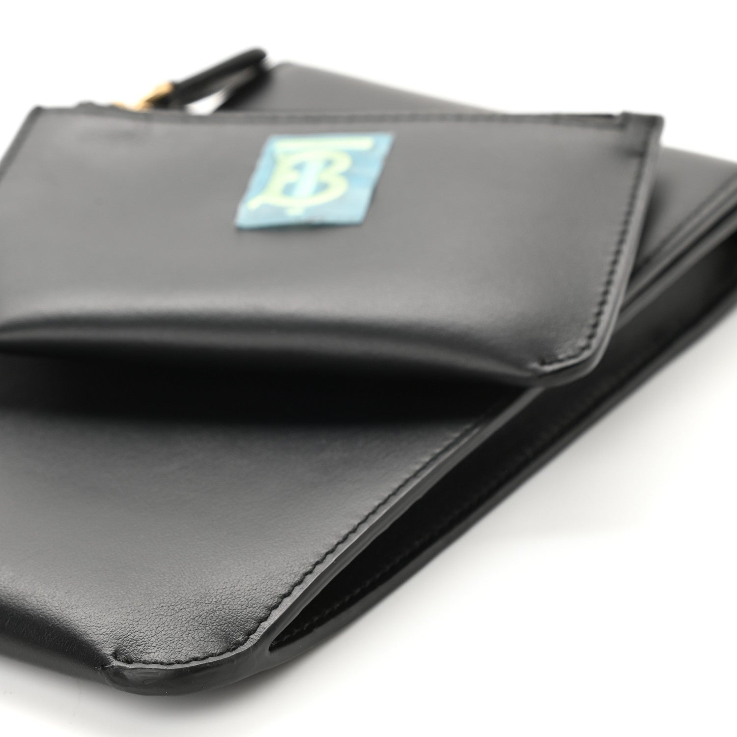Burberry Smooth Calfskin TB Robin Multi Pouch Black 8 of 8