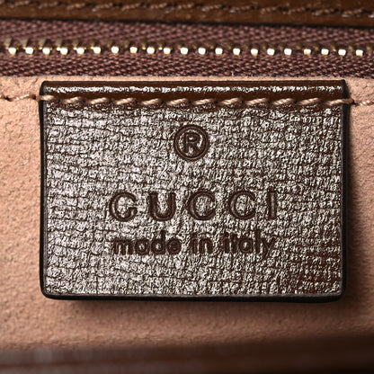 Gucci GG Supreme Monogram Horsebit 1955 Shoulder Bag Beige Brown Sugar 10 of 17