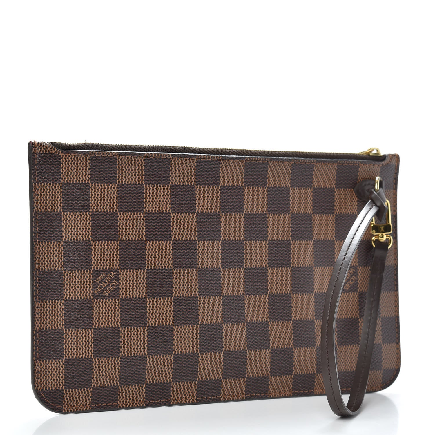 Louis Vuitton Damier Ebene Neverfull MM GM Pochette 3 of 7