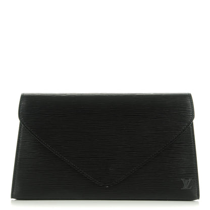 Louis Vuitton Epi Art Deco Clutch Black 1 of 8
