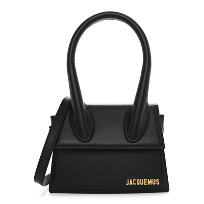 Jacquemus Smooth Calfskin Le Chiquito Moyen Black 1 of 16