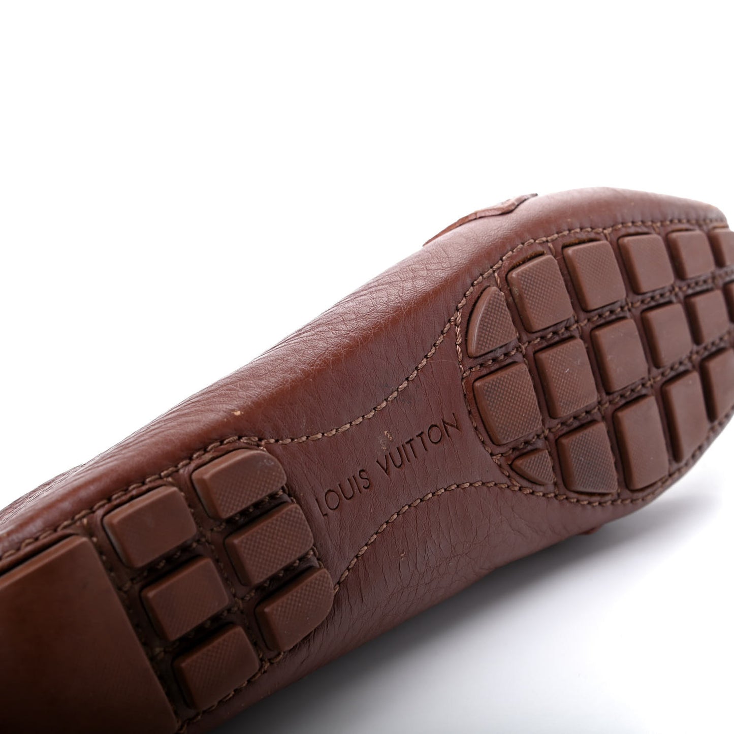 Calfskin Monte Carlo Moccasin Loafers 37 Brown