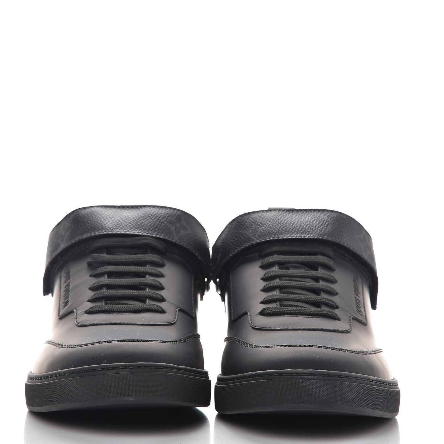 Calfskin Monogram Eclipse Passenger Sneakers 9.5 Black