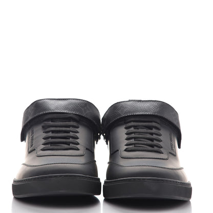 Louis Vuitton Calfskin Monogram Eclipse Passenger Sneakers 9.5 Black 2 of 9