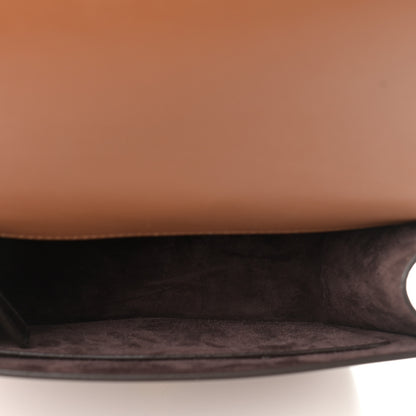 Saint Laurent Smooth Calfskin Carre Satchel Brown 4 of 9