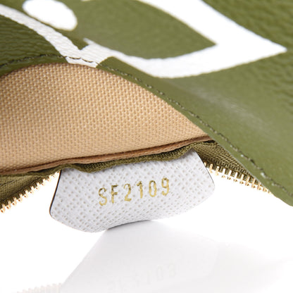 Louis Vuitton Monogram Giant Micro Pochette Accessories Kaki White 8 of 10
