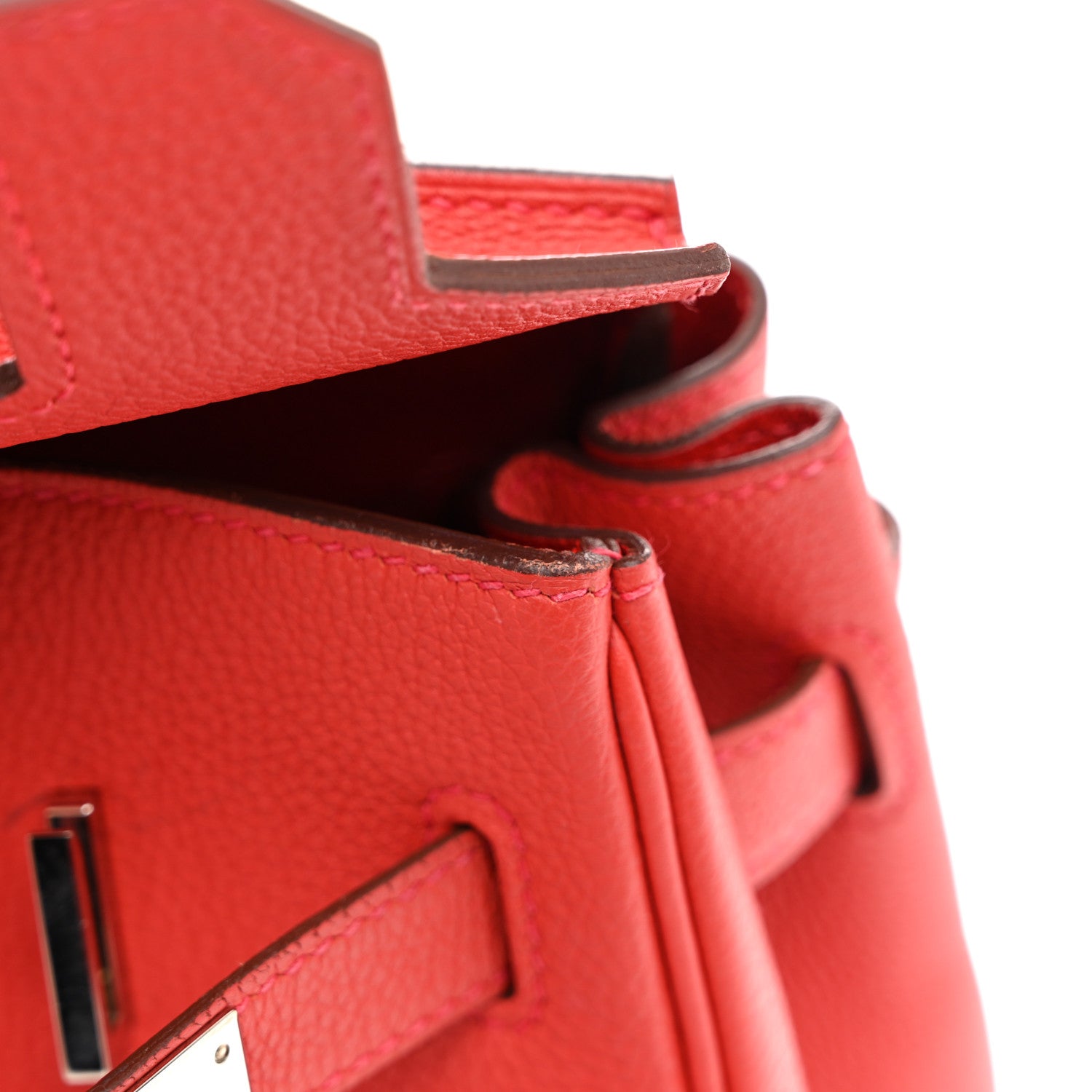 Hermes Togo Birkin 30 Geranium 11 of 12