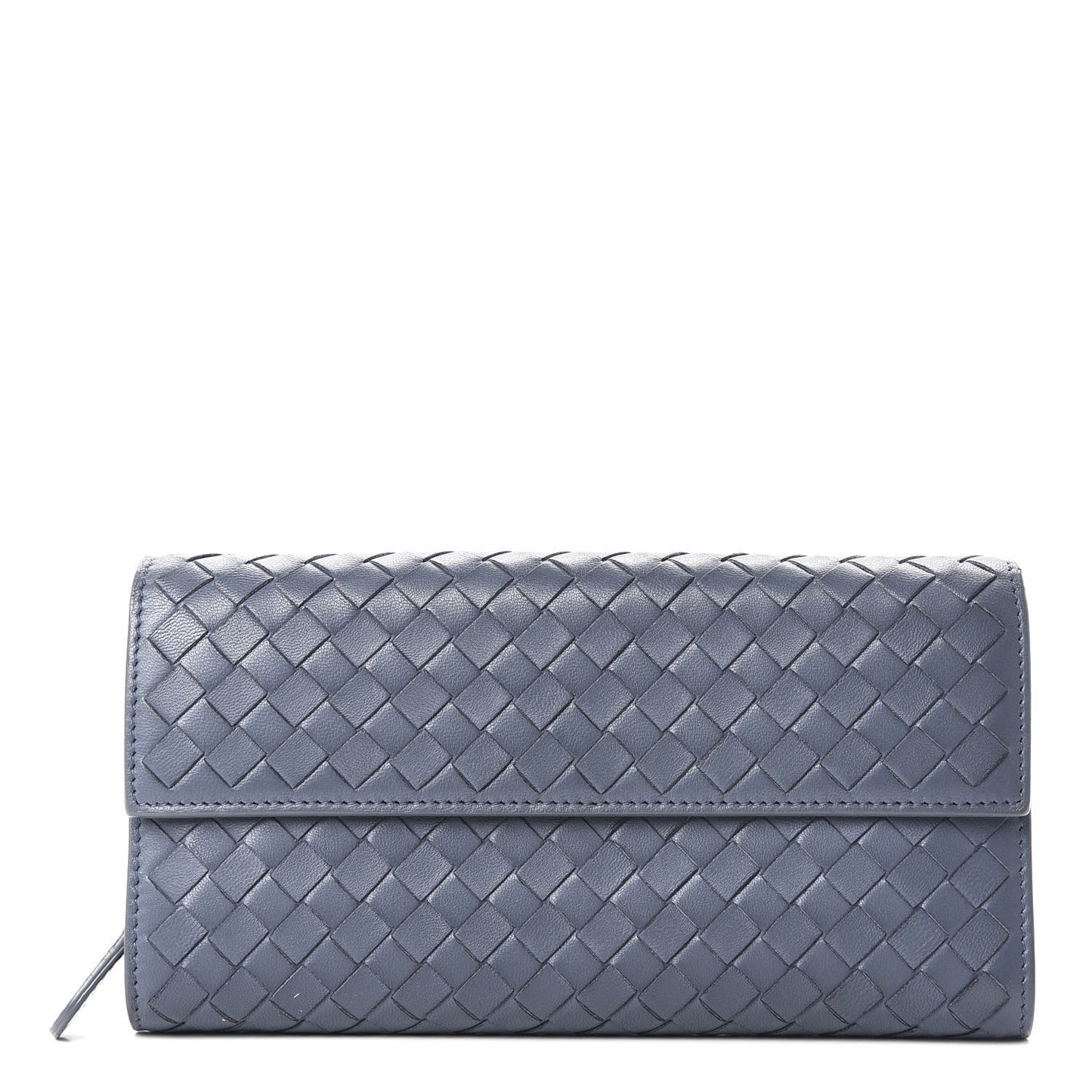Nappa Intrecciato Continental Wallet Krim