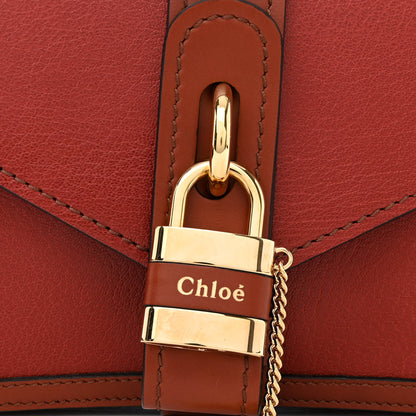 Chloe Shiny Goatskin Calfskin Aby Chain Shoulder Bag 8 of 11