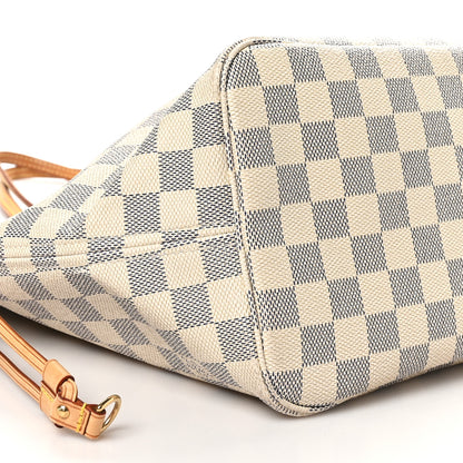 Louis Vuitton Damier Azur Neverfull MM 9 of 10