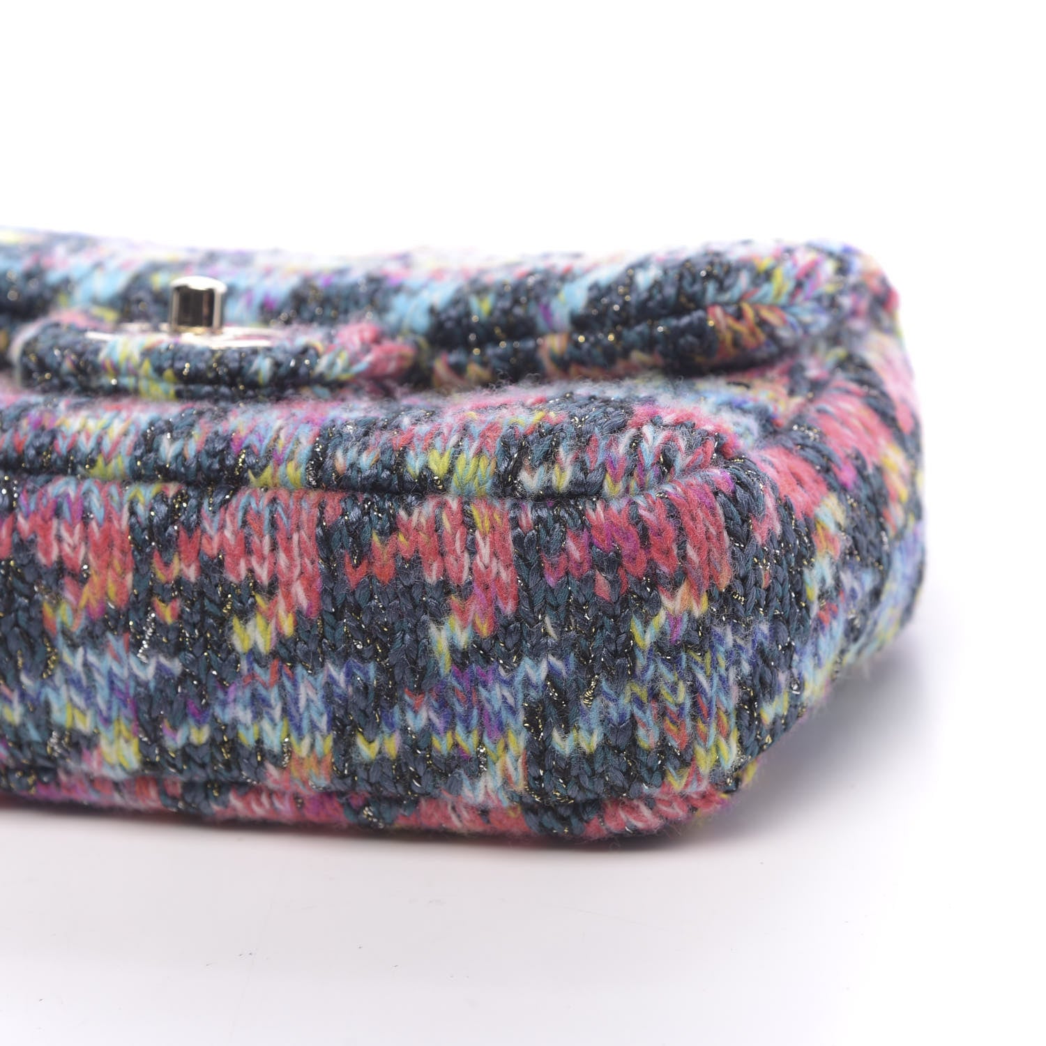Chanel Knit Mini Rectangular Flap Multicolor 10 of 11