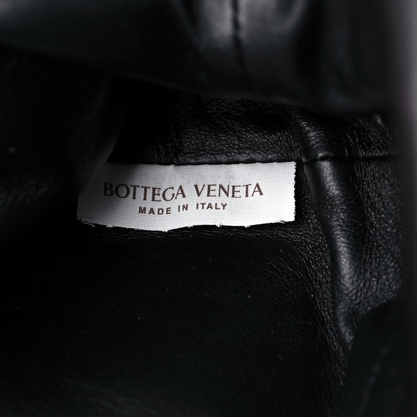 Nappa Intrecciato The Mini Pouch Black