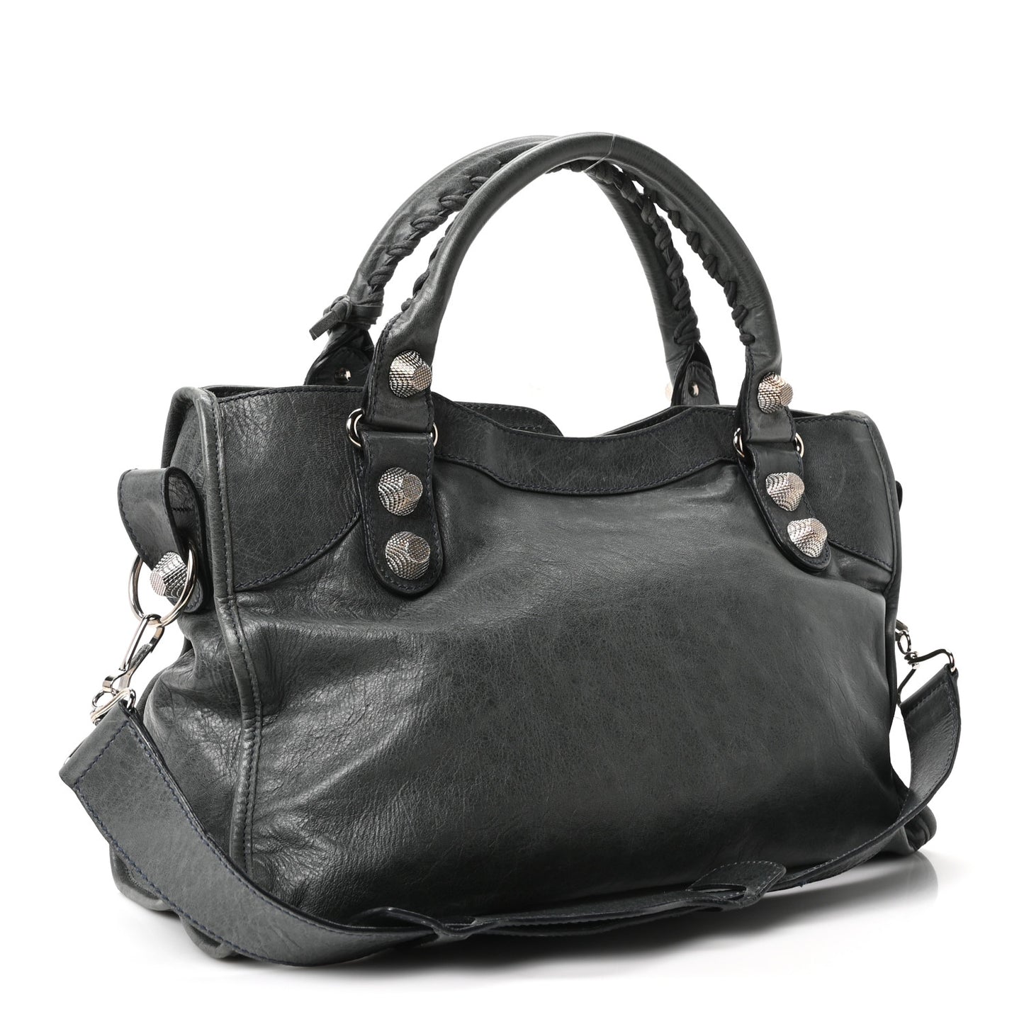 Agneau Giant 21 Silver Hardware City Anthracite