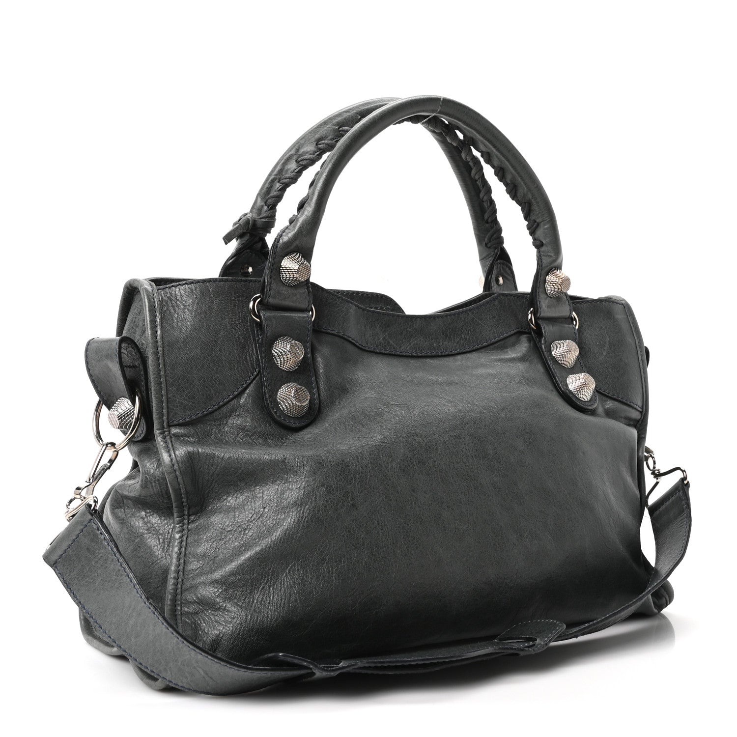Balenciaga Agneau Giant 21 Silver Hardware City Anthracite 4 of 12