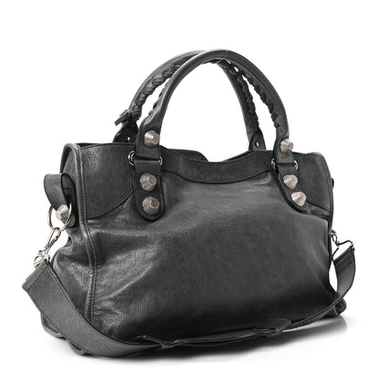 Balenciaga Agneau Giant 21 Silver Hardware City Anthracite 4 of 12