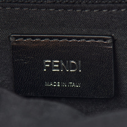 Fendi Nylon Vitello Fox Goat Fur Monster Eyes Mini Backpack Black Multicolor Sky 6 of 10