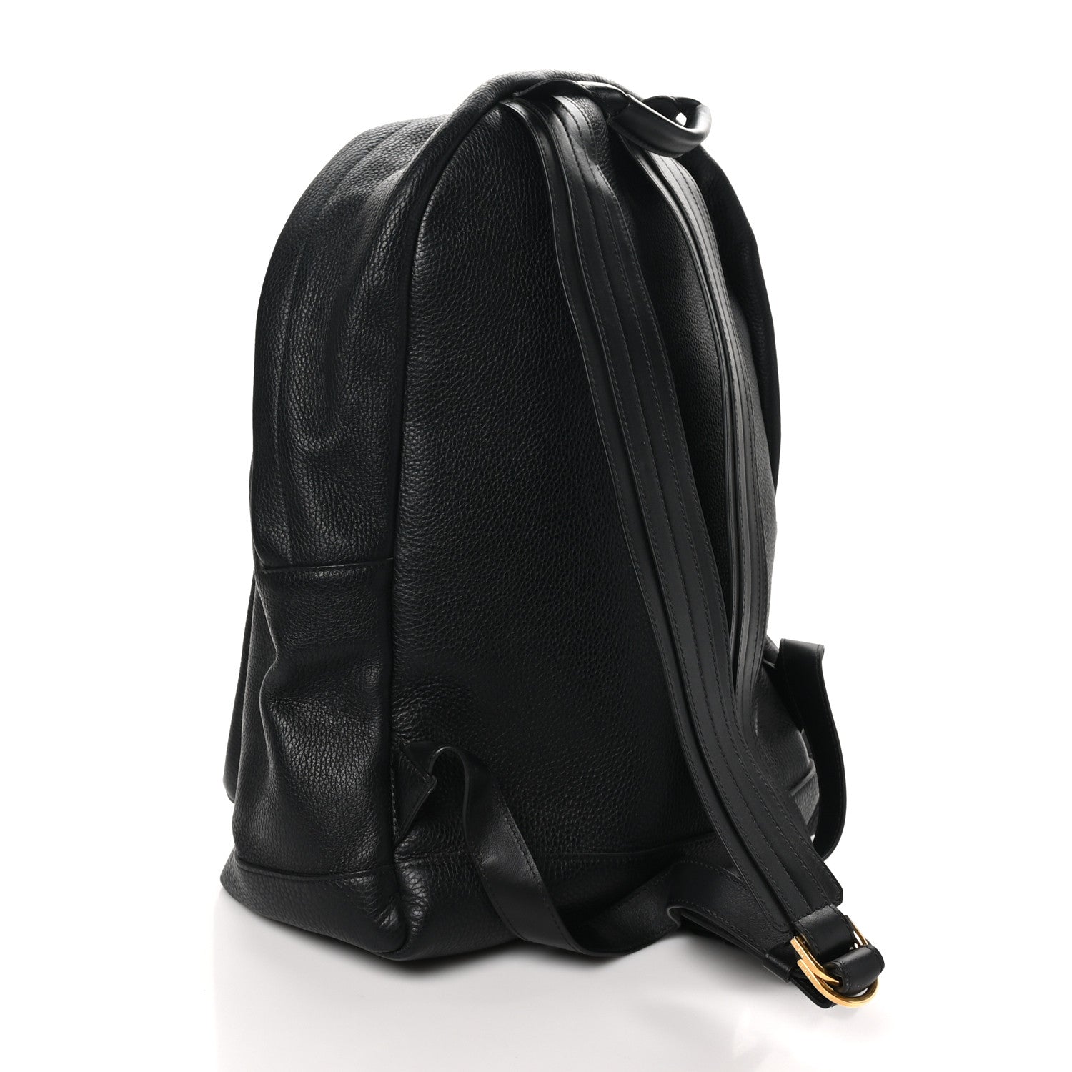Tom Ford Grained Calfskin Buckley Backpack Black 3 of 9