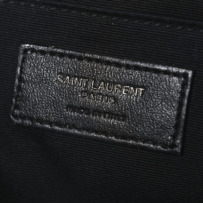 Saint Laurent Calfskin Matelasse Monogram Lou Camera Bag Marble Pink 6 of 11