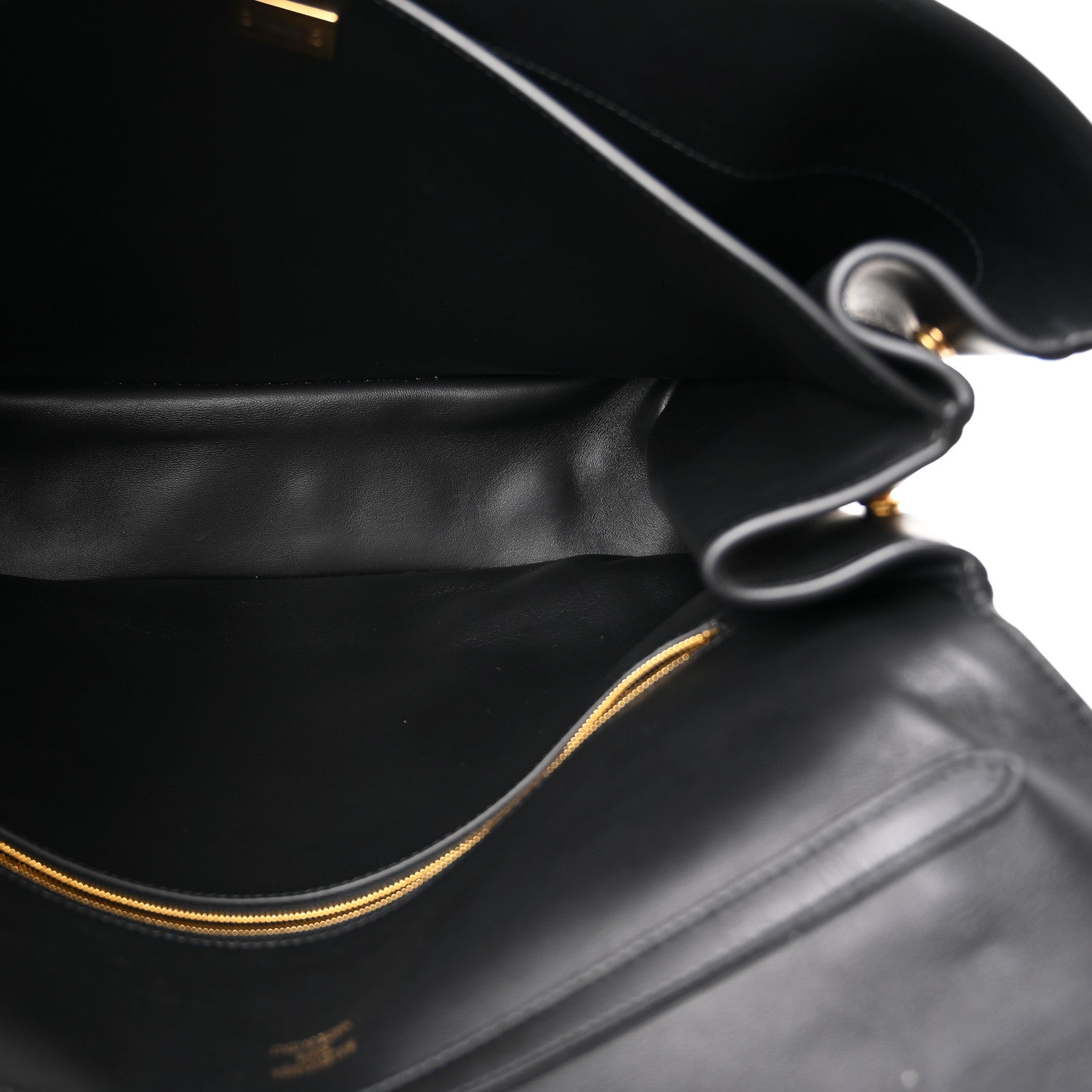 Balenciaga Smooth Calfskin Large Rodeo Top Handle Handbag Black 6 of 11