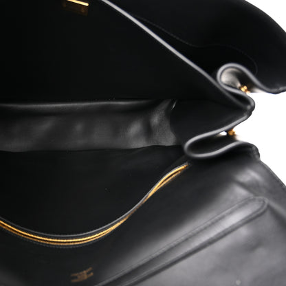 Balenciaga Smooth Calfskin Large Rodeo Top Handle Handbag Black 6 of 11