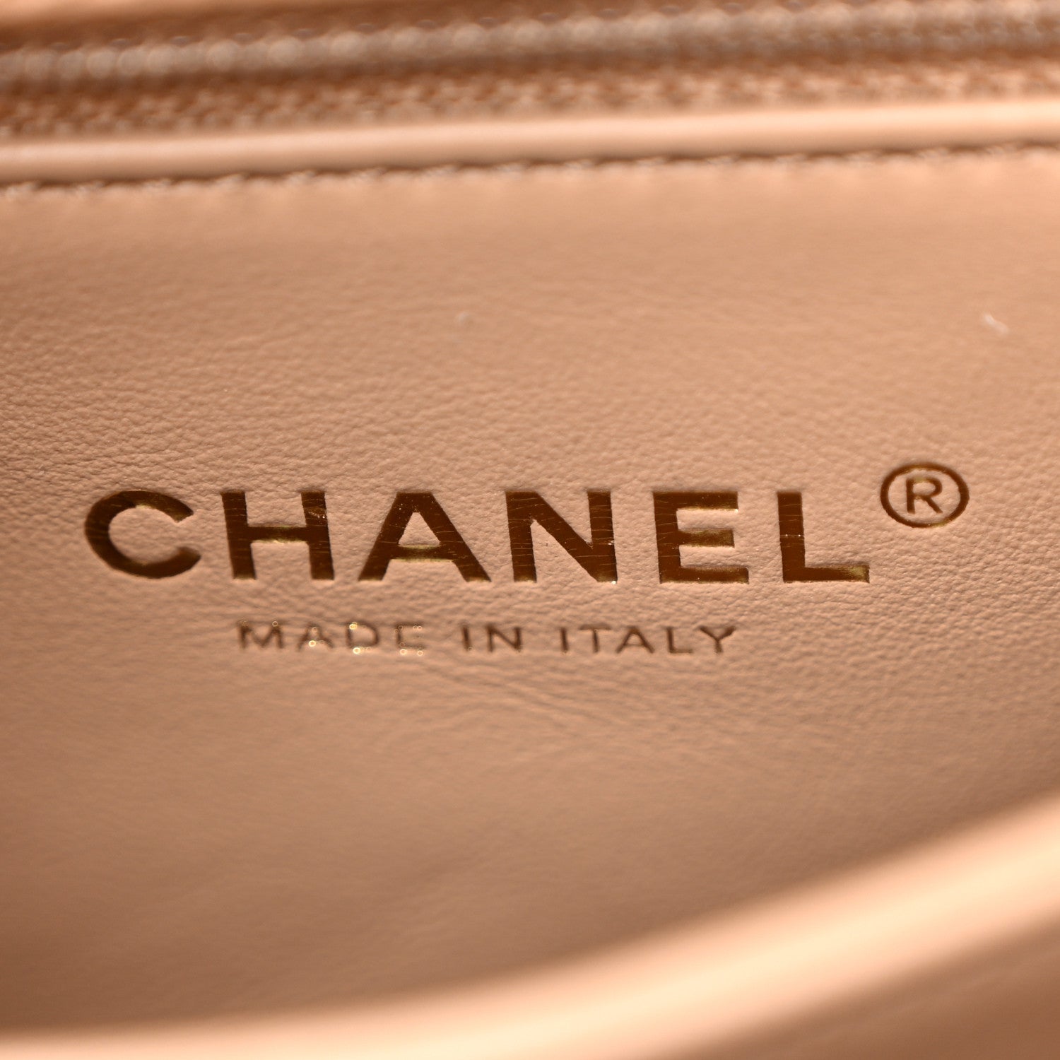 Chanel Caviar Quilted Mini Coco Handle Flap Beige Beige 6 of 10