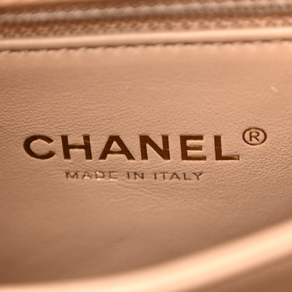 Chanel Caviar Quilted Mini Coco Handle Flap Beige Beige 6 of 10