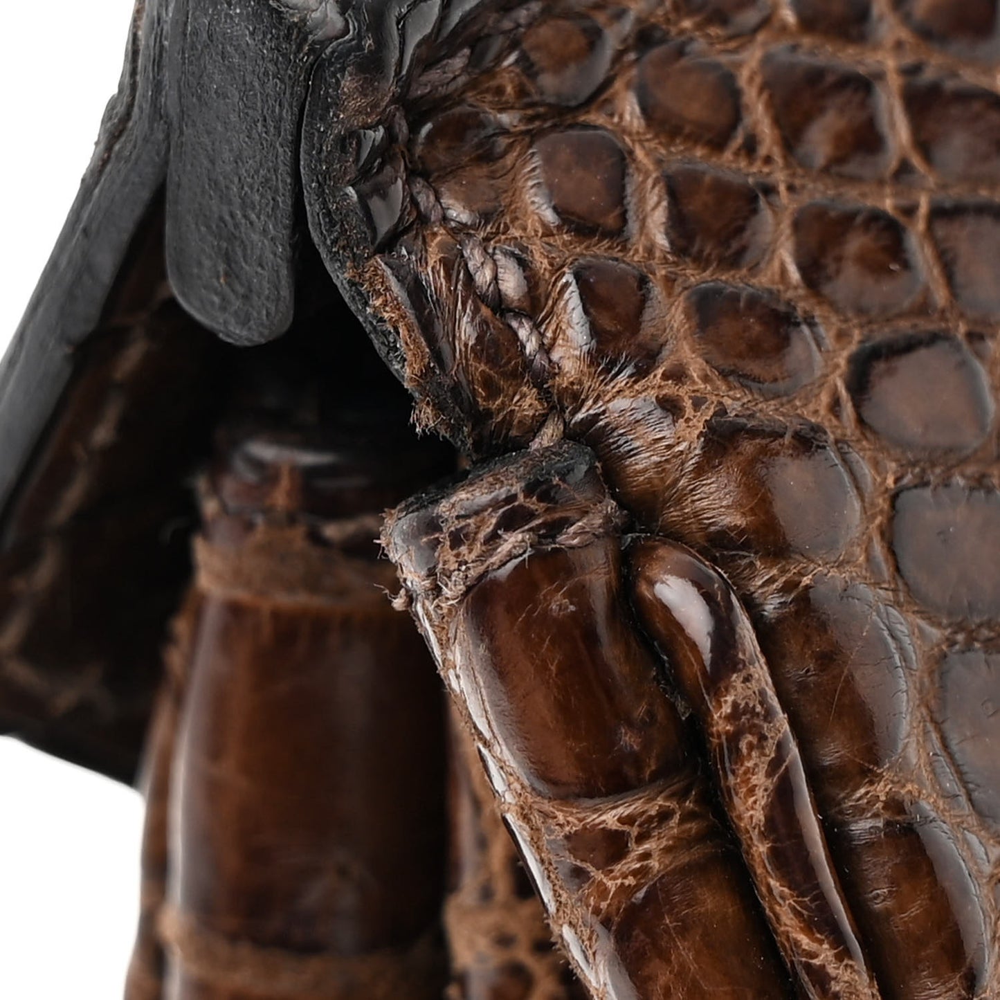 Matte Porosus Crocodile Birkin 30 Havane