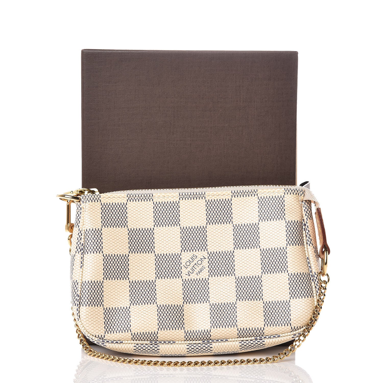 Louis Vuitton Damier Azur Mini Pochette Accessories 10 of 10