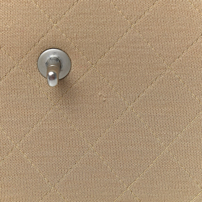 Chanel Jersey Quilted Jumbo Single Flap Beige 7 of 21