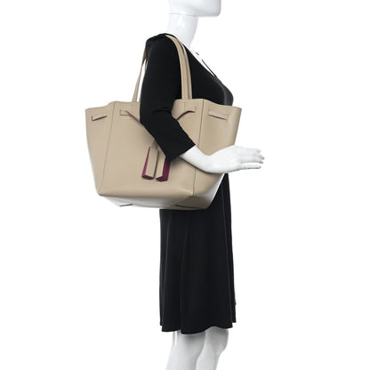 Celine Smooth Calfskin Small Tassel Cabas Phantom Dune Magenta 2 of 10