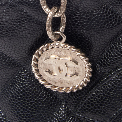 Chanel Caviar Quilted Medallion Tote Black 10 of 10
