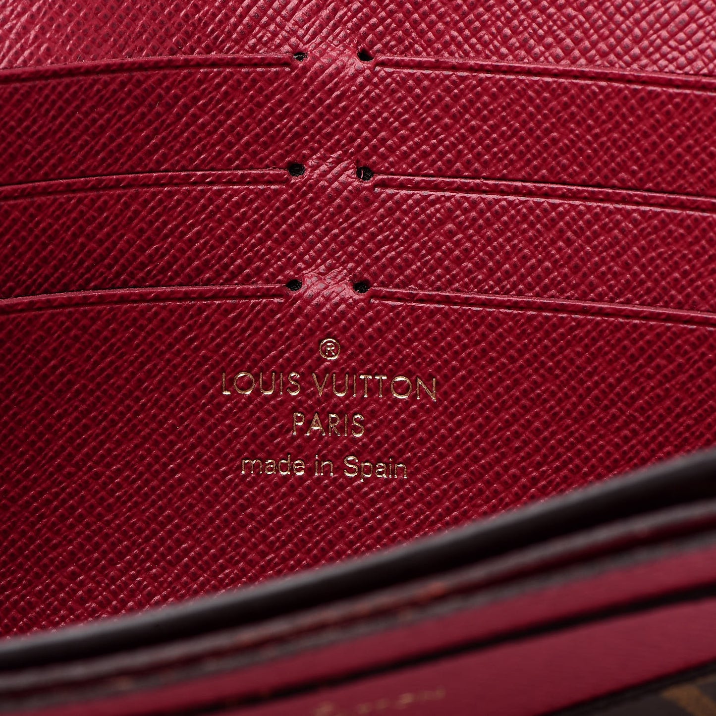 Monogram Jeanne Wallet Fuchsia