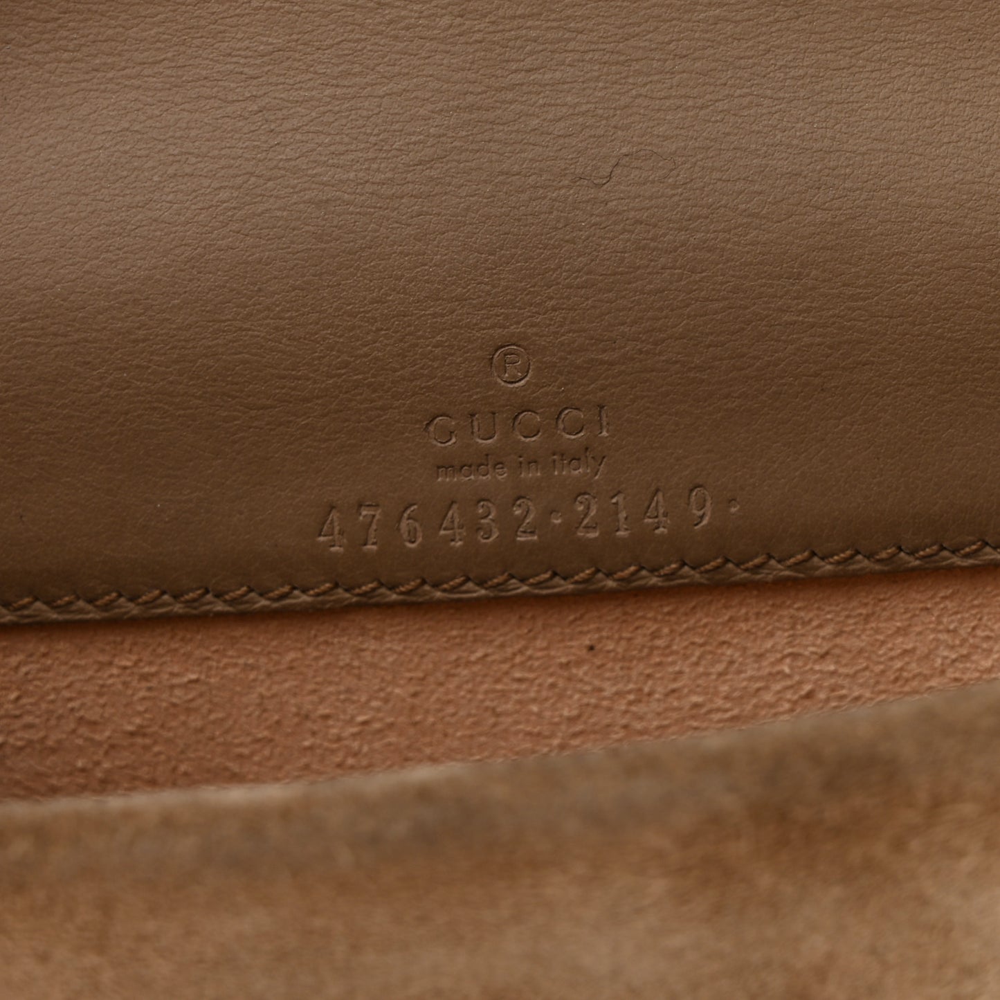 GG Supreme Monogram Super Mini Dionysus Shoulder Bag Taupe