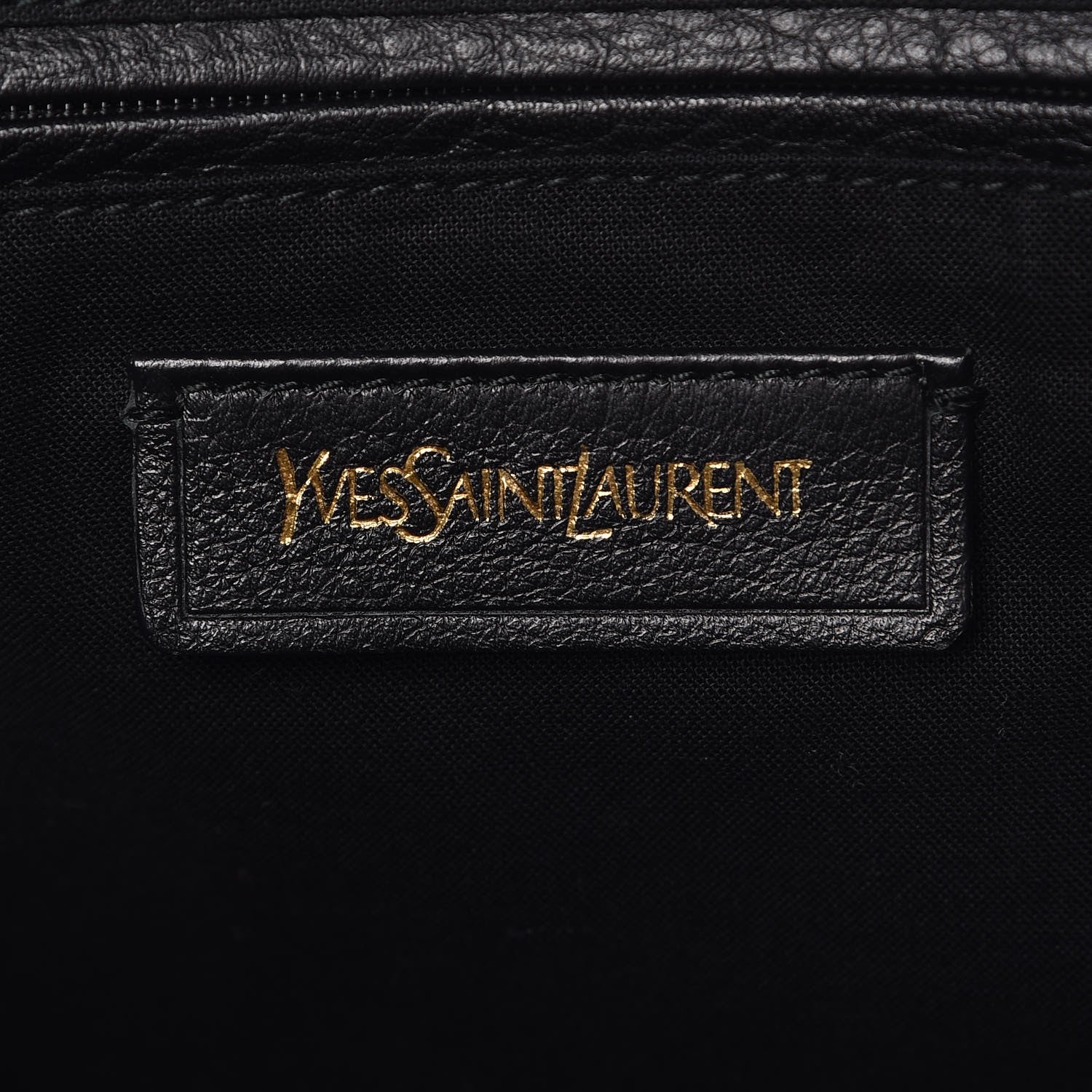 Saint Laurent Pony Hair Calfskin Leopard Print Medium Cabas Chyc Black 6 of 8