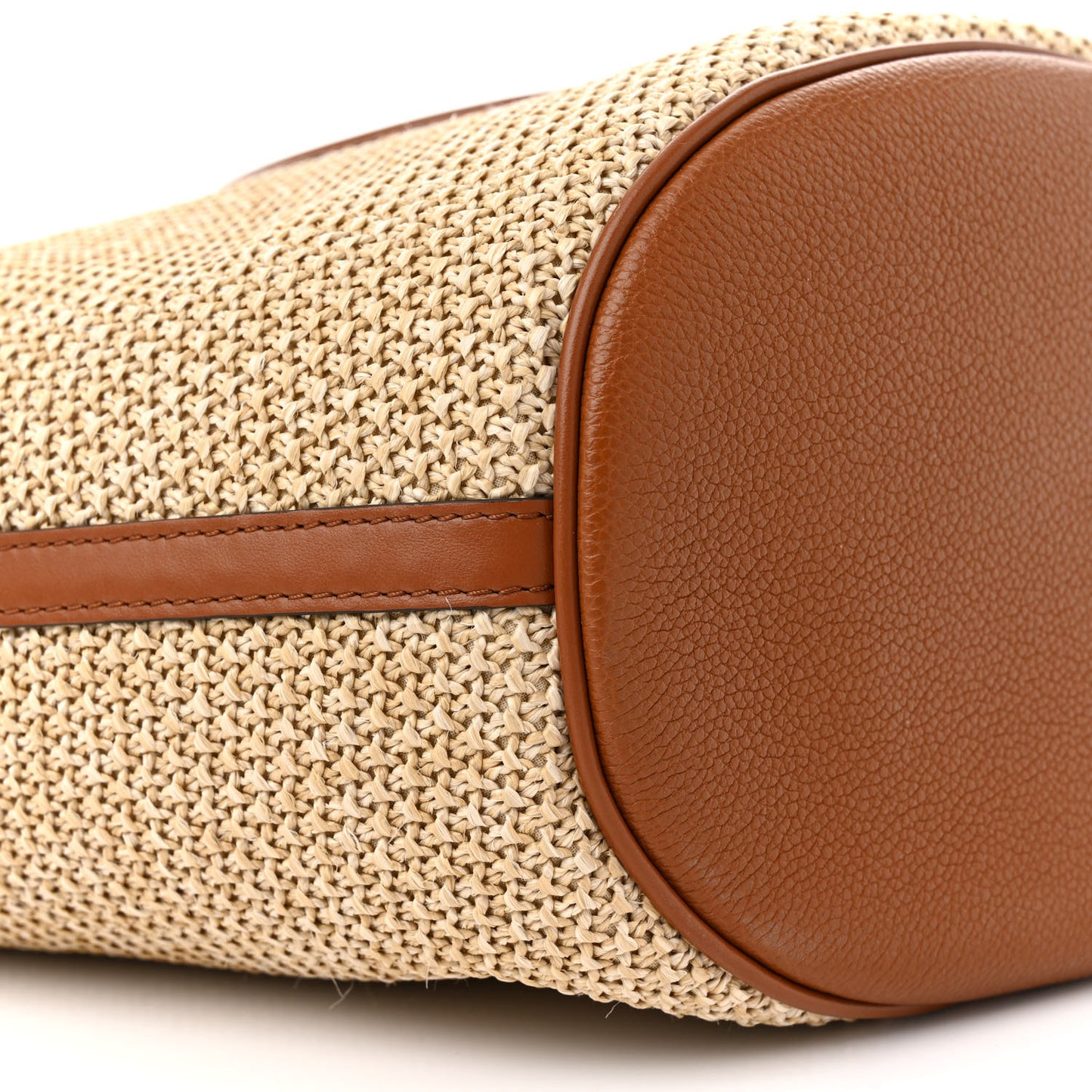 Raffia Saint Jacques Tote Caramel