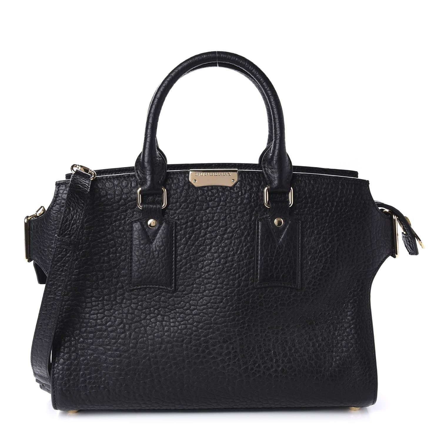 Burberry Signature Grain Medium Gainsborough Black 1 of 9