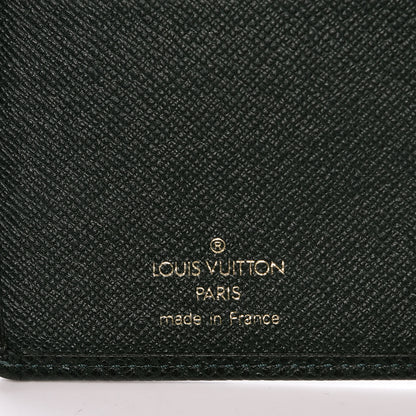 Louis Vuitton Taiga Porte Valeurs Organizer Wallet Epicea 6 of 17