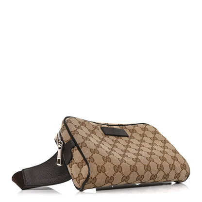 Gucci Monogram Belt Bag Dark Brown 4 of 10