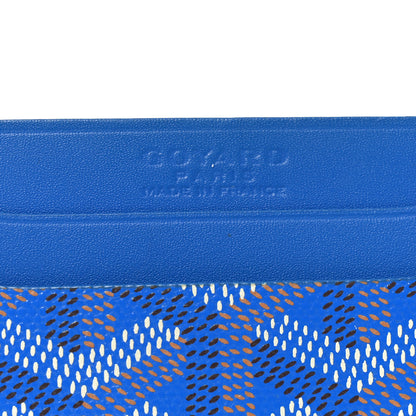 Goyard Goyardine Saint Sulpice Card Holder Sky Blue 6 of 6