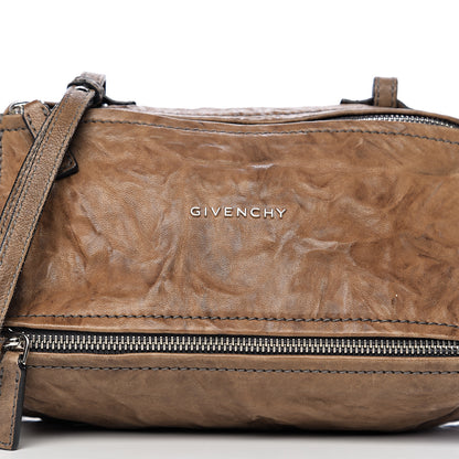 Givenchy Tumbled Sheepskin Mini Pandora Charcoal 7 of 9