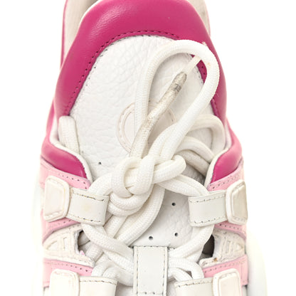 Louis Vuitton Calfskin Technical Nylon LV Archlight Sneakers 38 White Pink Blue 13 of 16